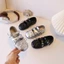 Sandal bé gái họa tiết đan thừng nổi bật, chất liệu da bóng cao cấp, quai cài dễ đi giày dự tiệc đi chơi