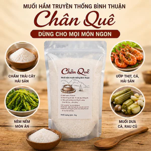 Muối Hầm Cổ Truyền Nồi Đất Chân Quê Gói 1kg Muối Biển Hầm Thủ Công Tự Nhiên Vị Đậm Đà Tinh Khiết