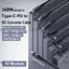Cáp CAST 180CM USB Type C sang DC, Dây chuyển đổi Laptop 20V 7A PD 140W, Chip Emark chuyên nghiệp 5.5X2.5mm Nhiều mẫu Dây cấp nguồn cho / Dell / Asus Văn phòng tại nhà