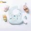 Yếm Ăn Dặm Misan Silicon Có Máng Chống Thấm Cao Cấp Cho Bé Nhiều Họa Tiết Dễ Thương Gối BéBi SHOP