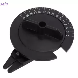 Máy kiểm tra độ căng cầu lông SAIA, Máy đo dây vợt ABS mặt tròn, Đo thủ công nhỏ gọn bền bỉ LBS Cân hiệu chỉnh áp suất Vợt dây rút