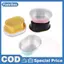 10 Chiếc Nhôm Lá Cupcake Cốc Có Nắp Chống Dính Giấy Nướng Bánh 68ml Hình Bầu Dục Pudding Món Tráng Miệng Ly Tiệc Cưới Tiếp Liệu