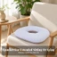 Donut Ghế Đệm Đá-Silk Dệt Donut Đệm Hỗ Trợ Cơ Thể Quilted Comfort Item Đệm