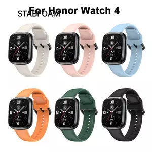 Dây đeo cổ tay STABFOAM, Dây đeo silicon thông minh Watchband, Phụ kiện Vòng đeo tay thay thế đồng hồ cho đồng hồ thông minh Honor Watch 4