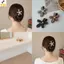 < YEI > Kẹp Tóc Đính Kim Cương Giả Hoa Cổ Điển Cho Nữ Cô Gái Tóc Ngọt Ngào Trang Trí Kẹp Tóc Bên Phụ Kiện Tóc Thời Trang Mới