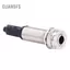 Guansfs Jack âm thanh Endpin Clear Tone 1/4 đầu ra Công cụ làm đàn cho phụ kiện đàn guitar acoustic
