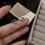 PNPIA- Bông tai mặt dây chuyền Zircon giọt tinh tế Tính khí thời trang đơn giản Tai nữ Bule Phụ kiện trang sức Quà tặng