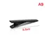 TMOY 100 Chiếc Bla Kẹp Tóc Đơn Prong Cá Sấu Kẹp Tóc Cài Đặt Trống Kẹp Tóc TMOY