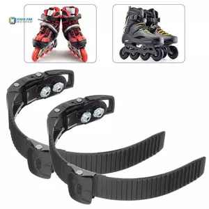 2 Bộ Giày Trượt Con Lăn Dây Buộc Dây Đeo Ván Trượt Nội Tuyến Bule Hoey Dễ Dàng Sử Dụng Với Kẹp Vít Đai Ốc Thay Thế mới
