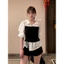 S-2XL Nữ Thời Trang Chắp Vá Áo Sơ Mi Nữ Tay Dài Công Sở Nữ Làm Việc Rời Top Áo Sơ Mi