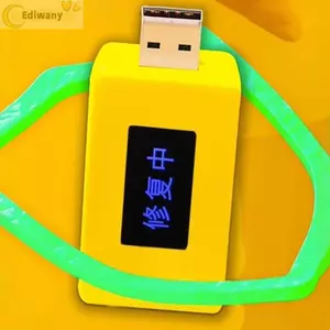 Sửa chữa pin điện thoại EDIWANY, Thiết bị sửa chữa pin USB Vịt vàng, Dễ sử dụng Giám sát thời gian thực Bộ khôi phục pin điện thoại di động đa năng Sửa chữa hiệu quả