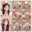 JRP Vải Nhân Tạo Hoa Cho Nữ Dân Tộc Mô Phỏng Vương Miện Vòng Hoa Đảng Mũ Đội Đầu JRP
