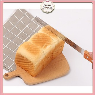 Dao Cắt Bánh Mì / Bánh Bông Lan Cán Gỗ 25cm-30cm