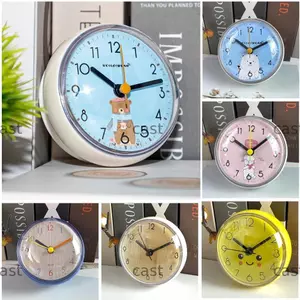 CAST Đồng Hồ Tắm Phòng Khách Chống Thấm Nước Đồng Hồ Nghệ Thuật Chạy Bằng Pin Mini Hút Trang Trí Nhà
