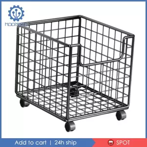 Giỏ đựng đồ nhà bếp có bánh xe, Giỏ lăn tiện ích, Giỏ giặt, Giỏ đựng thức ăn đa năng cho phòng khách
