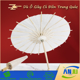 Dù Ô Giấy Cổ Điển Trung Quốc - Handmade Nan Tre, Chụp Ảnh Áo Dài, Cưới Hỏi & Lễ Hội