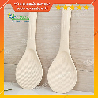 Muỗng - Môi xới cơm lúa mạch hình mặt cười chống dính
