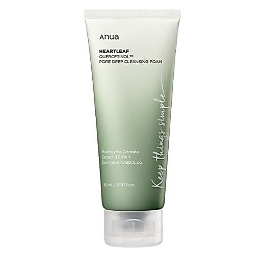 Anua Houtuynia cordata Quercetinol Pore Deep Cleaning Foam 150ml