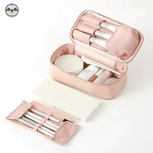 Phong cách Nhật Bản Muji / Túi đựng mỹ phẩm di động tinh tế / Vận chuyển nhanh 24H / Túi làm đẹp nhỏ đi chơi / Túi đựng cọ trang điểm du lịch