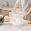 Giá đỡ túi đựng rác DONOVANQQ, Giá đỡ túi đựng rác bằng thép không gỉ nhỏ gọn, Giá đỡ túi đựng rác tiết kiệm không gian có thể gập lại tiện lợi