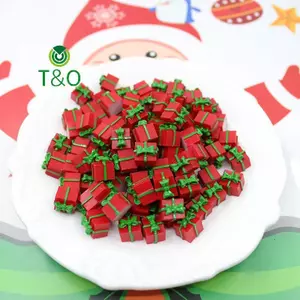 5 CÁI 1 / 12 Nhà búp bê thu nhỏ Hộp quà Giáng sinh Phụ kiện trang trí [mới]