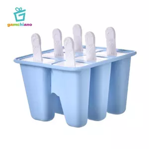 Khuôn Silicon Popsicle BPA Free Có Thể Tái Sử Dụng Ice Pop Maker DIY Frozen Món Tráng Miệng Khuôn Cho Gia Đình Trẻ Em Mùa Hè