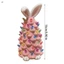 Đèn Phục Sinh Bunny Để Bàn Cây Hoạt Động Bằng Pin Vui Mùa Xuân Phục Sinh Trang Trí Ngày Lễ Thích Hợp Cho Sân Vườn Ngoài Trời