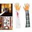 QEARY Cắt Cánh Tay, Phần Cơ Thể Kinh Dị Tay Giả, Trang Trí Prank Đáng Sợ Đẫm Máu Cánh Tay Người Halloween Chống Đỡ