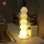 MJnmc 1 / 12 Nhà Búp Bê Mô Phỏng Đèn Sàn LED Đồ trang trí Nhà Búp Bê Phòng Khách Trang Trí Phòng Ngủ Nhà Búp Bê Micro Cảnh Trang Trí Mới