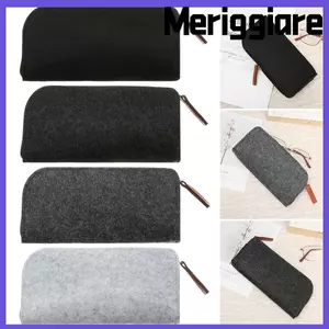 MERIGGIARE Túi đựng kính râm mềm có dây kéo di động