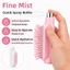 Lược phun sương tóc AFTEROF, Máy mát xa da đầu nước có thể đổ lại 2 trong 1, Bình xịt tích hợp chống tĩnh điện di động Máy bôi dầu tóc để tạo kiểu tóc