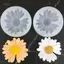 PNPIA- Khuôn Silicon Hoa Cúc Có Lỗ Ô Tô Hương Liệu Epoxy Handmade Xà Phòng Nến Khuôn DIY Trang Trí Kẹo Đóng Băng Khuôn