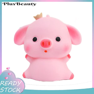 < Pluscloth > Đồ chơi bóp lợn giảm căng thẳng – Squishy giải nén phục hồi chậm mềm mại cho trẻ em Người lớn Quà tặng giảm căng thẳng đáng yêu dễ thương để thư giãn và tập trung Đồ chơi lợn có thể tháo rời
