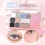 Yiwu Bảng Phấn Mắt Mười Hai Màu Đường Viền Làm Sáng Mờ Mịn Nhấp Nháy Trang Điểm Bảng Phấn Mắt
