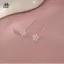 Dây chuyền bông tuyết thanh lịch đơn giản sel Bông tai dangle Hàn Quốc Bông tai dangle Trang sức mùa đông Phụ kiện Giáng sinh Quà tặng EMKK