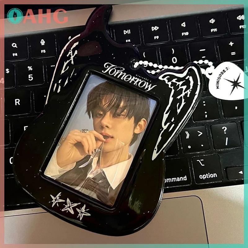 THÊM Hoạt Hình Photocard Hộp Đựng Thẻ Túi Móc Khóa Đàn Guitar Photocard Túi Dễ Thương Hình Thần Tượng Hình Ảnh Bảo Vệ Thần Tượng Giá Đỡ Thẻ Ảnh BSS