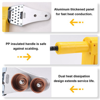 Máy Hàn Ống PPR 1000W - Diện Kính 20-32mm - Nhiệt Tức Thời