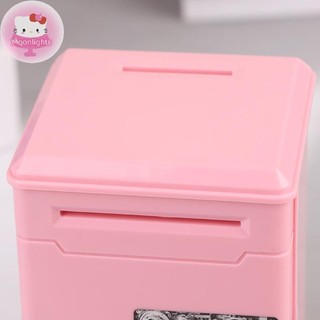 Moonlights Trẻ Em Tiền Ngân Hàng Mật Khẩu Heo Đất ATM Tiền Đồng Xu Hộp Tiền Cho Trẻ Em Sinh Nhật EN