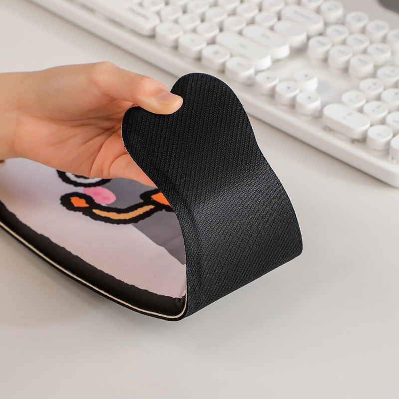 Dễ Thương Mai M-Wrist Mouse Pad Bàn Phím Bảo Vệ Cổ Tay Còn Lại Bàn Phím Miếng Lót Chuột Văn Phòng Miếng Lót Bàn Chống Trơn Trượt U47Z