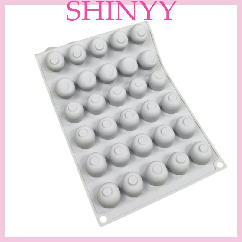 SHI Món Tráng Miệng Khuôn Silicon Chất Liệu Khuôn Socola Dụng Cụ Trang Trí Bánh Cho Nhà Bếp