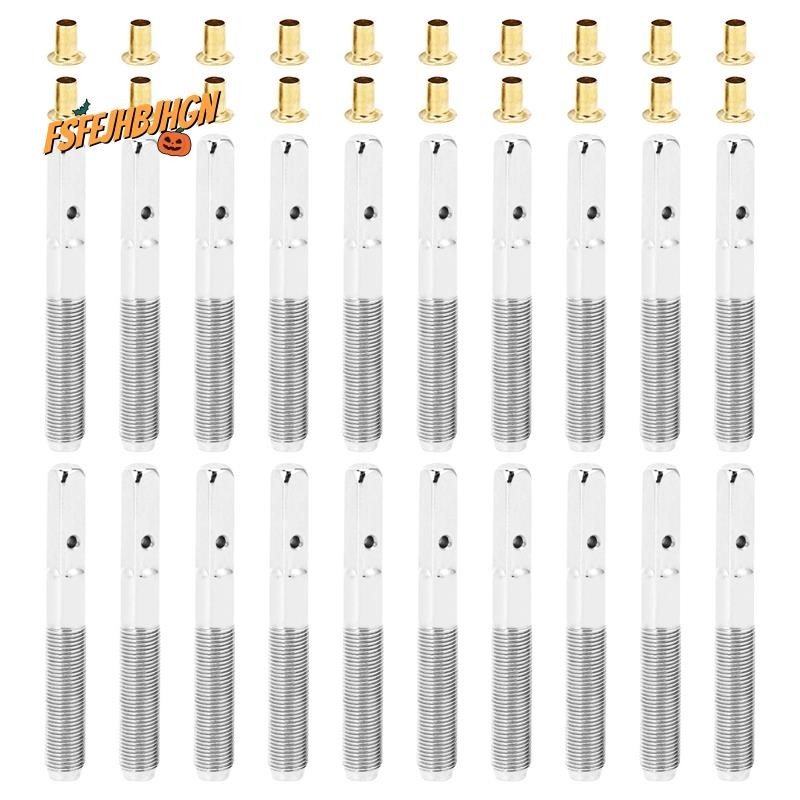 20 Chiếc Lyre Harp Chỉnh Pin Móng Tay Với 20 Chiếc Đinh Tán Bộ Cho Lyre Harp Nhỏ Đàn Harp Nhạc Cụ Dây