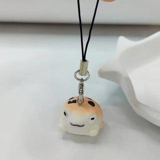 1 Cái Dễ Thương Sa Mạc Ếch Móc Khóa Dây Đeo Điện Thoại Túi Charm USB Mặt Dây Chuyền