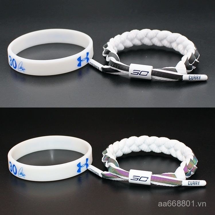 Vòng Tay Bóng Rổ Silicone Dạ Quang Cho Sinh Viên Yêu Thích Kobe, LeBron James, và Kyrie Irving