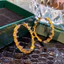 Thời Trang Hàn Quốc Độc Đáo Zircon Phong Cách Mới Nhẹ Sang Trọng Bông Tai Thanh Lịch Bán Buôn