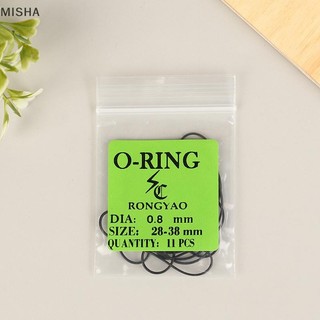 Misa 1 Gói 0.5 / 0.6 / 0.7 / 0.8MM Đồng Hồ Cao Su Chống Thấm Nước Vòng Chữ O Mặt Sau Đồng Hồ Gioăng Sửa Chữa Đồng Hồ Cho Dụng Cụ Đồng Hồ Phụ Kiện Đẹp