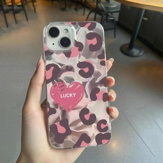 Da Báo In Ngọc Trai Dây Xích Nơ Dành Cho POCO C71 C61 C65 C75 4G 5G X7 M7 M5S X5 X6 M6 X3 Pro Trái Tim Màu Hồng Cô Gái Dễ Thương Vỏ Điện Thoại Laser