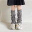 YOI Buộc Nơ Trẻ Em Giữ Ấm Chân Tất Tay Đan Chân Cho Bé Gái 3-13T