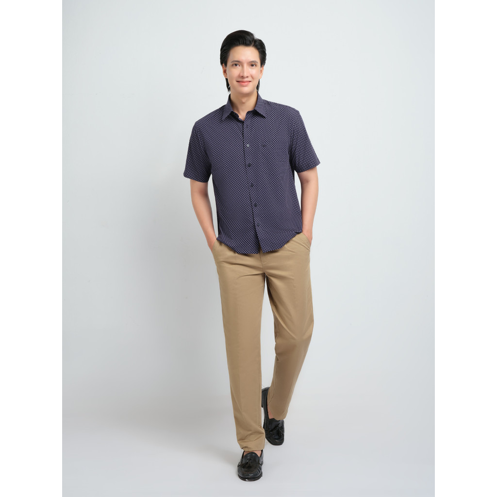 Quần Khaki 1Ply VIETTIEN SMART CASUAL vải Cotton form REGULAR VT00000497