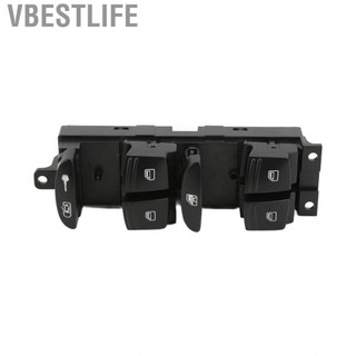 VBESTLIFE Auto Window Control Switch Nút nâng Nút ABS 95561315602 Cài đặt đơn giản Kim loại Sức mạnh cao cho ô tô thay thế Cayenne 2003-2006
