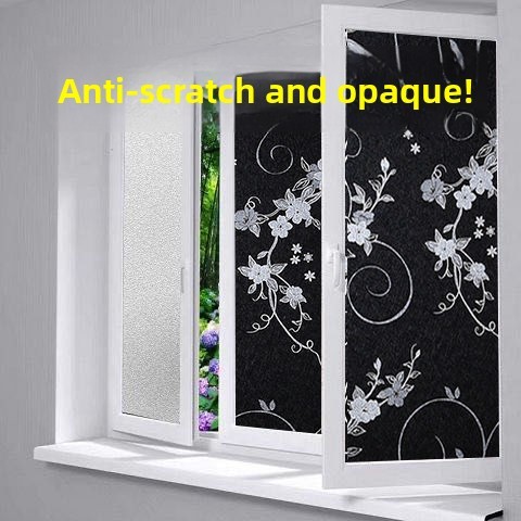 Tất Cả Màu Đen Bóng Kính Miếng Dán Che Nắng Opaque Ban Công Cửa Trượt Cửa Sổ Lưới Tản Nhiệt Cửa Sổ Chống Nắng Cách Nhiệt